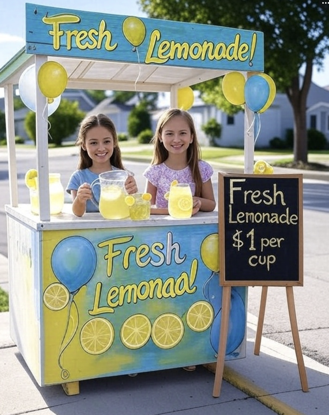 lemonade stand branding