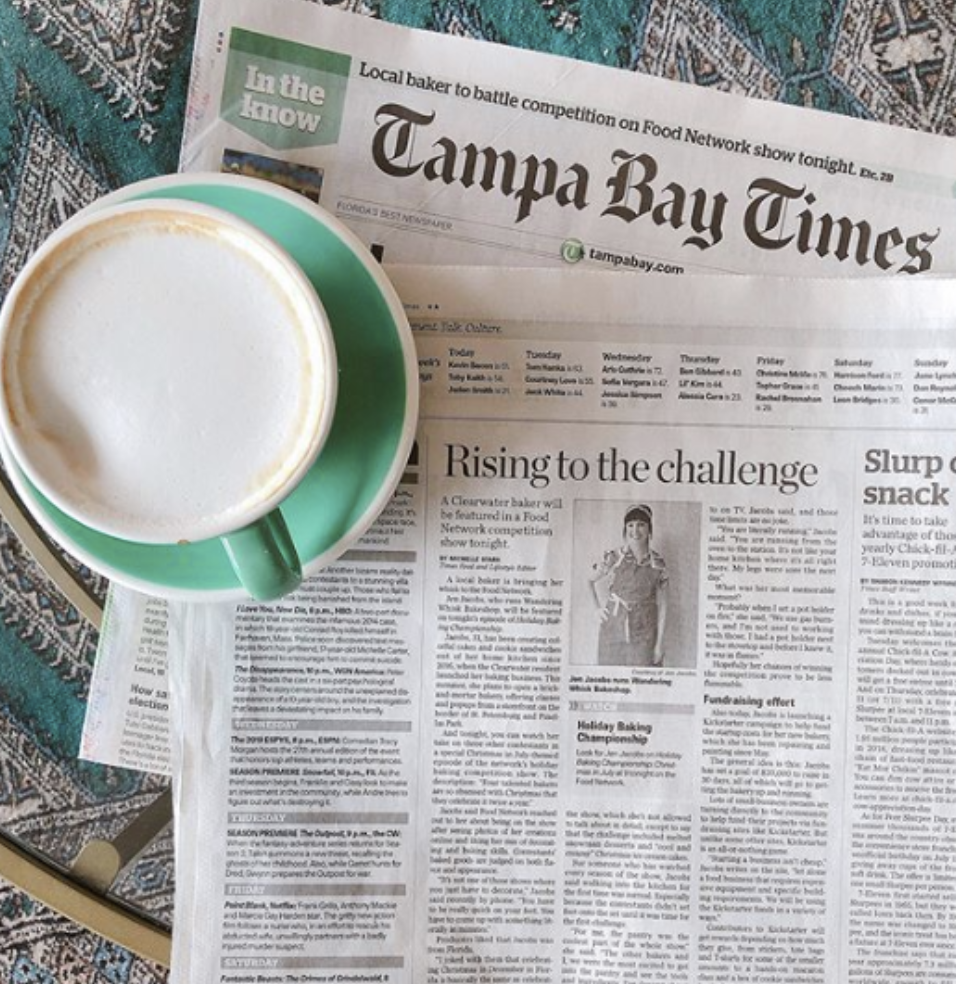 Press coverage for a bakery