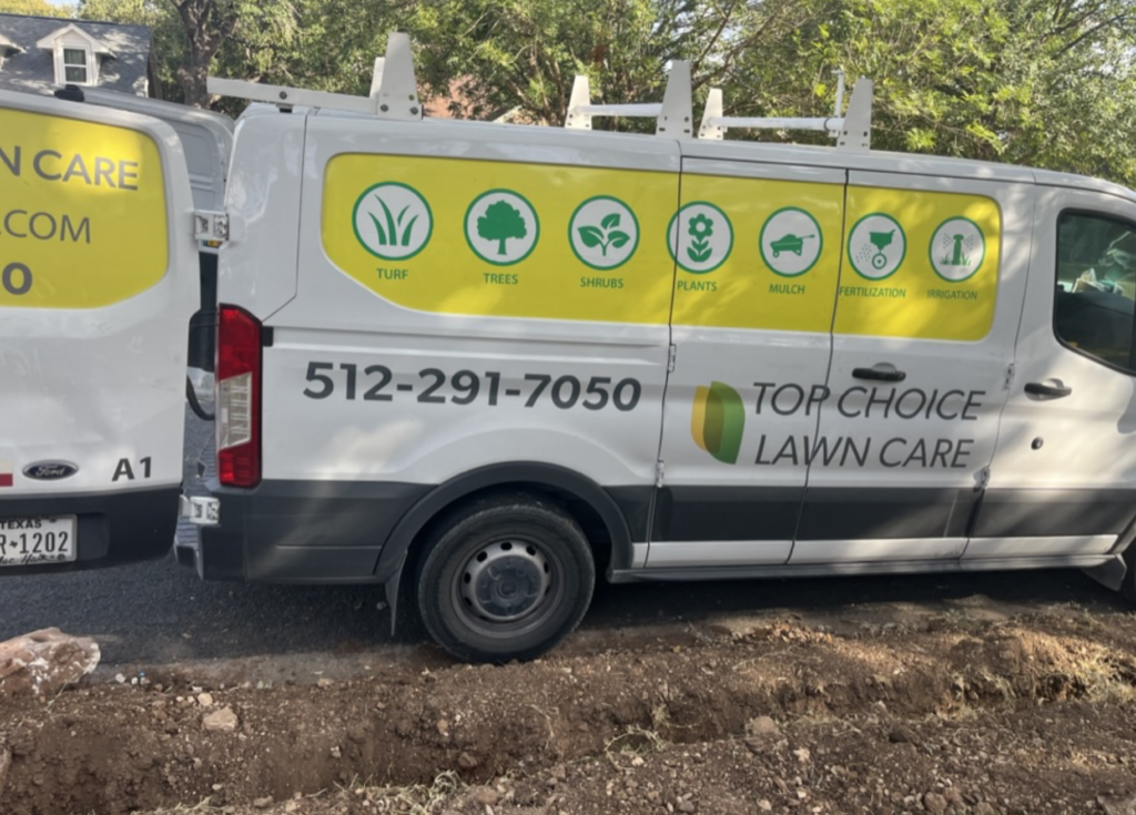 landscaping van 